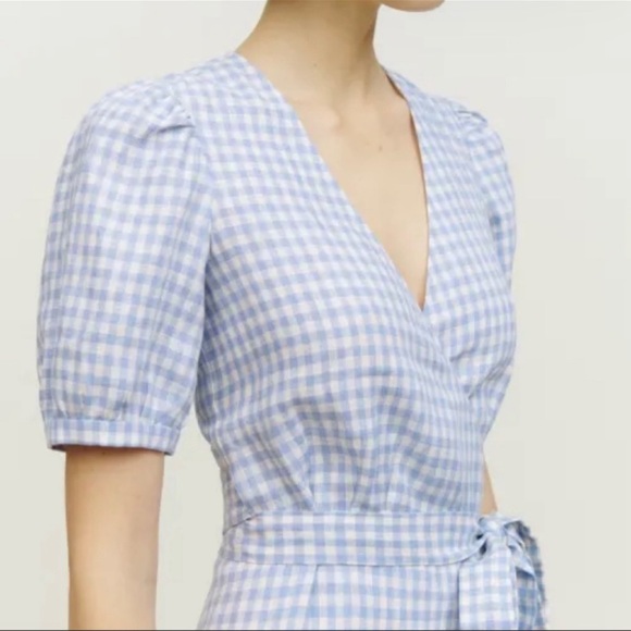 Reformation Weiss Linen Dress - Picture 4 of 10